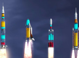 Famous Rockets Go Transparent: Stunning Video Shows How They'd Look During Flight