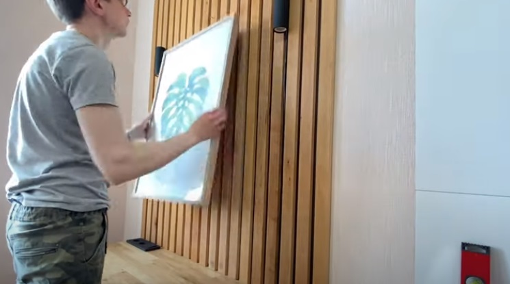 diy floating desk paintings and pictures