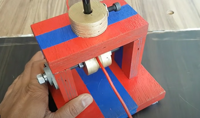 diy wire stripper machine complete