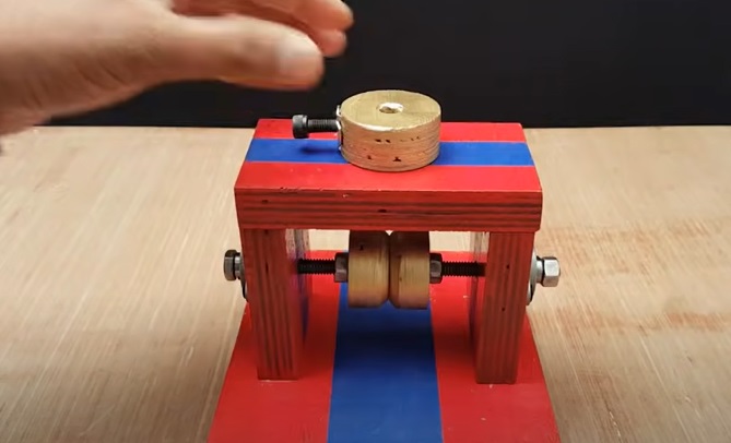 diy wire stripping machine lintel