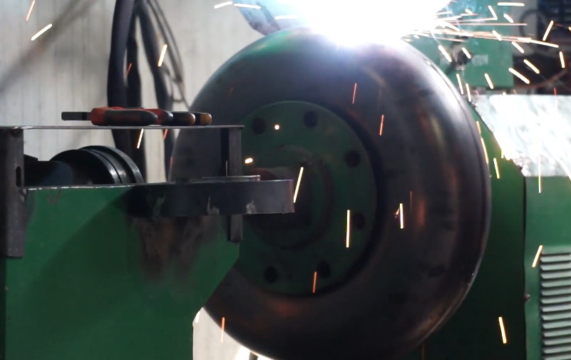 lpg tank welding machine