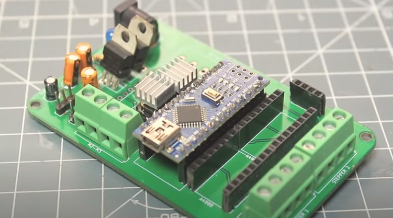 diy rodin winder complete pcb