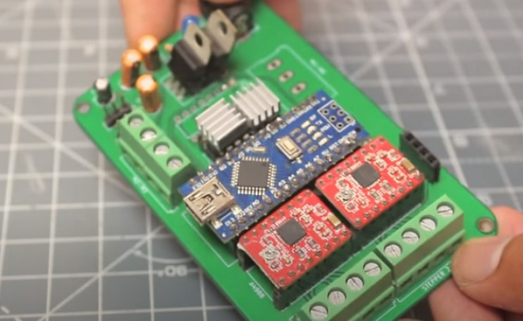 diy rodin winder pcb complete