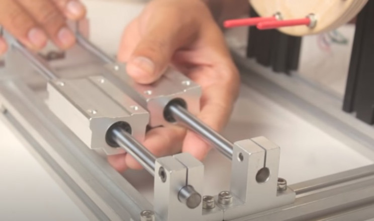 diy rodin winder plaform rods