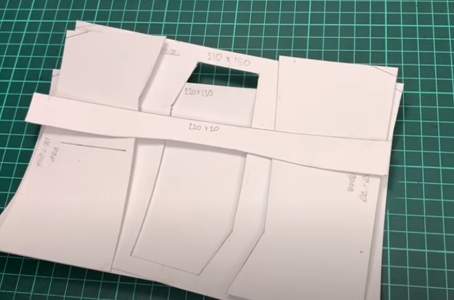 diy leather passport covers cut outs