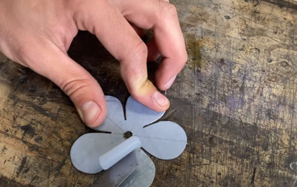 diy steel rose remove templates