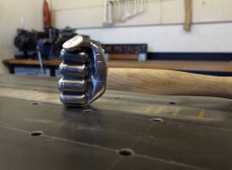 Video Demonstrates How to Turn an Old Hammer Into an Iron Fist