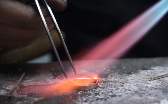 gold ring making ring