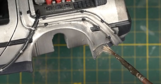 diy dmc-12 dust effect
