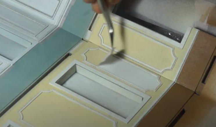 diy soviet diorama internal decorations