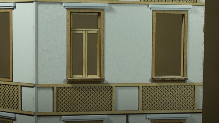 diy soviet diorama building details