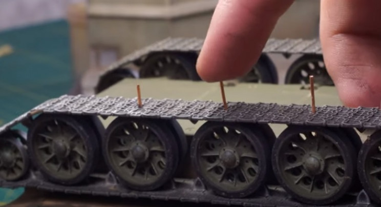 diy soviet diorama fix tank