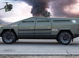 Man Builds Combat Cybertruck for the Modern Battlefield