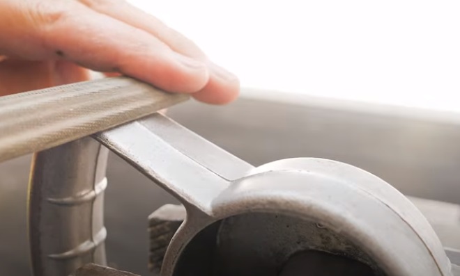 hand crank restore mold lines