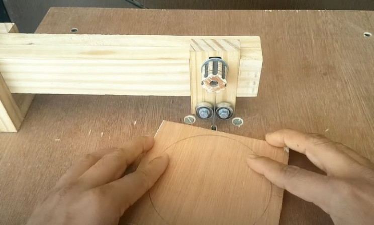 diy tumbler timber circles