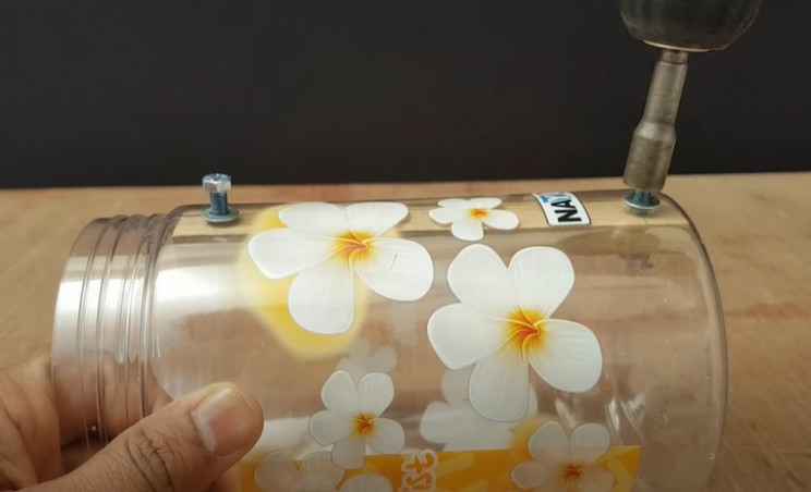diy tumbler wooden strip internal