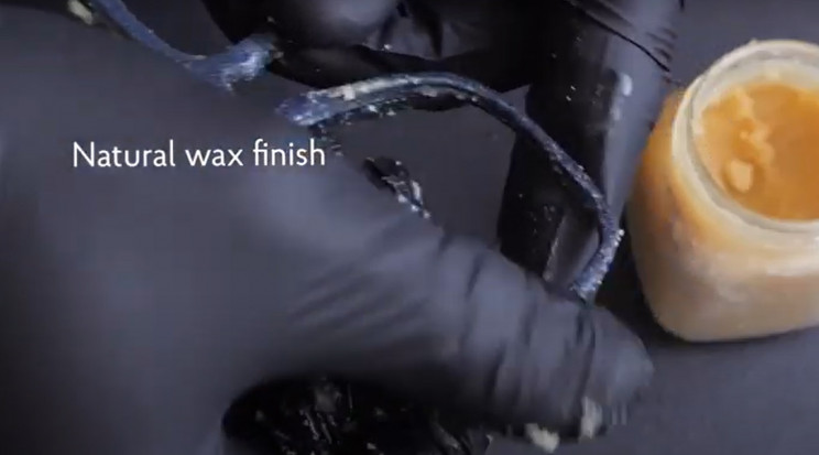 denim sunglasses wax coating