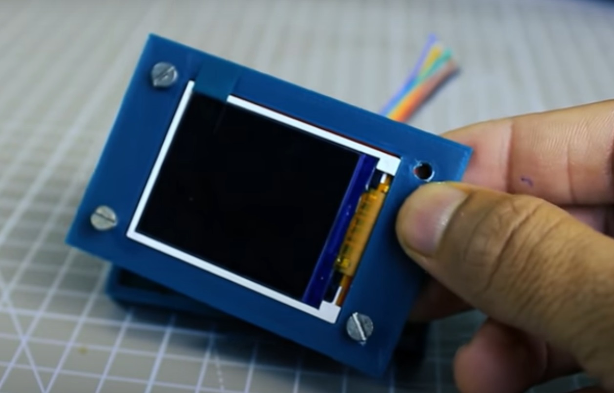 diy radar LCD complete