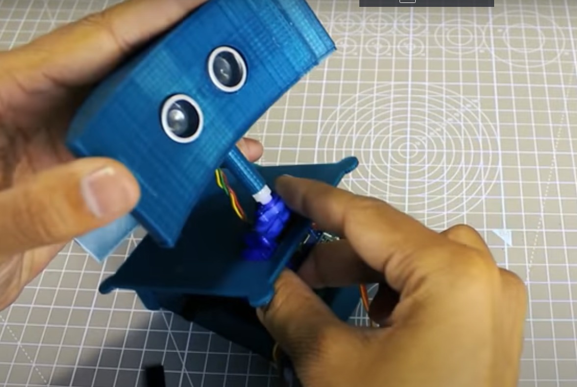 diy radar affix dish