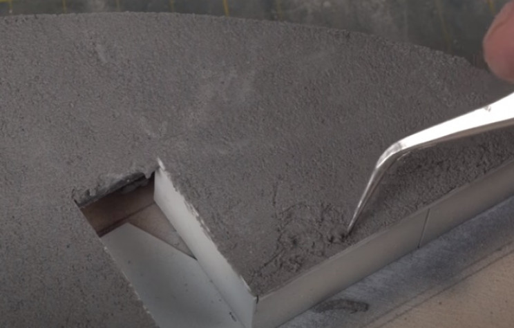 diy diorama cracks in asphalt