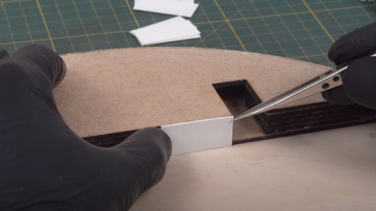diy train diorama plasticard