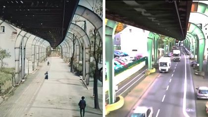 ‘Flying’ Train Footage From 1902 and 2015 Show Germany's Drastic Change
