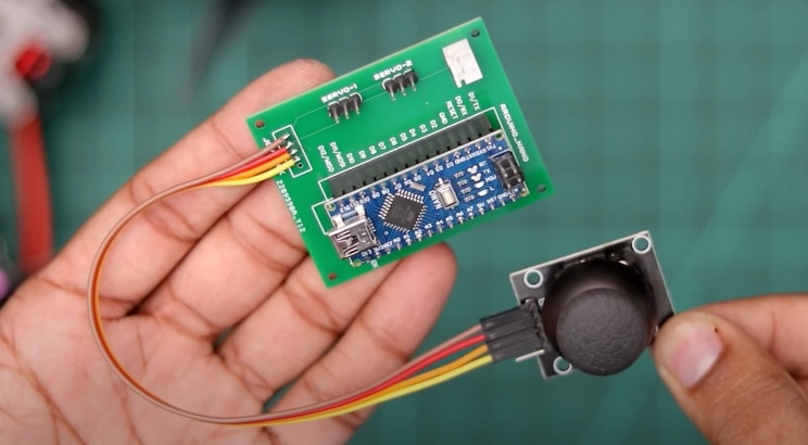 arduino maze joystick