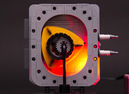 See How a Mazda RX-8's Rotary Engine Works with Lego Model