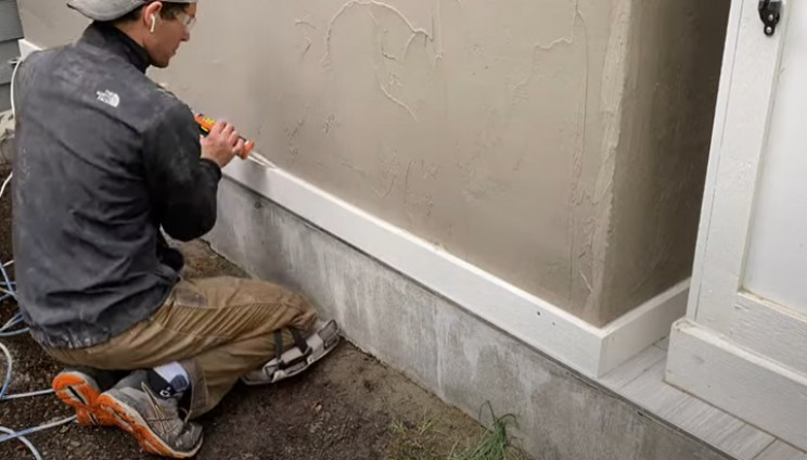 diy grill caulking