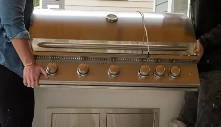 diy grill install