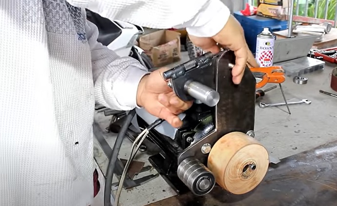 diy belt sander tracking