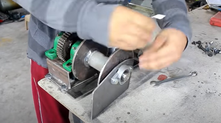 diy hoist end plate