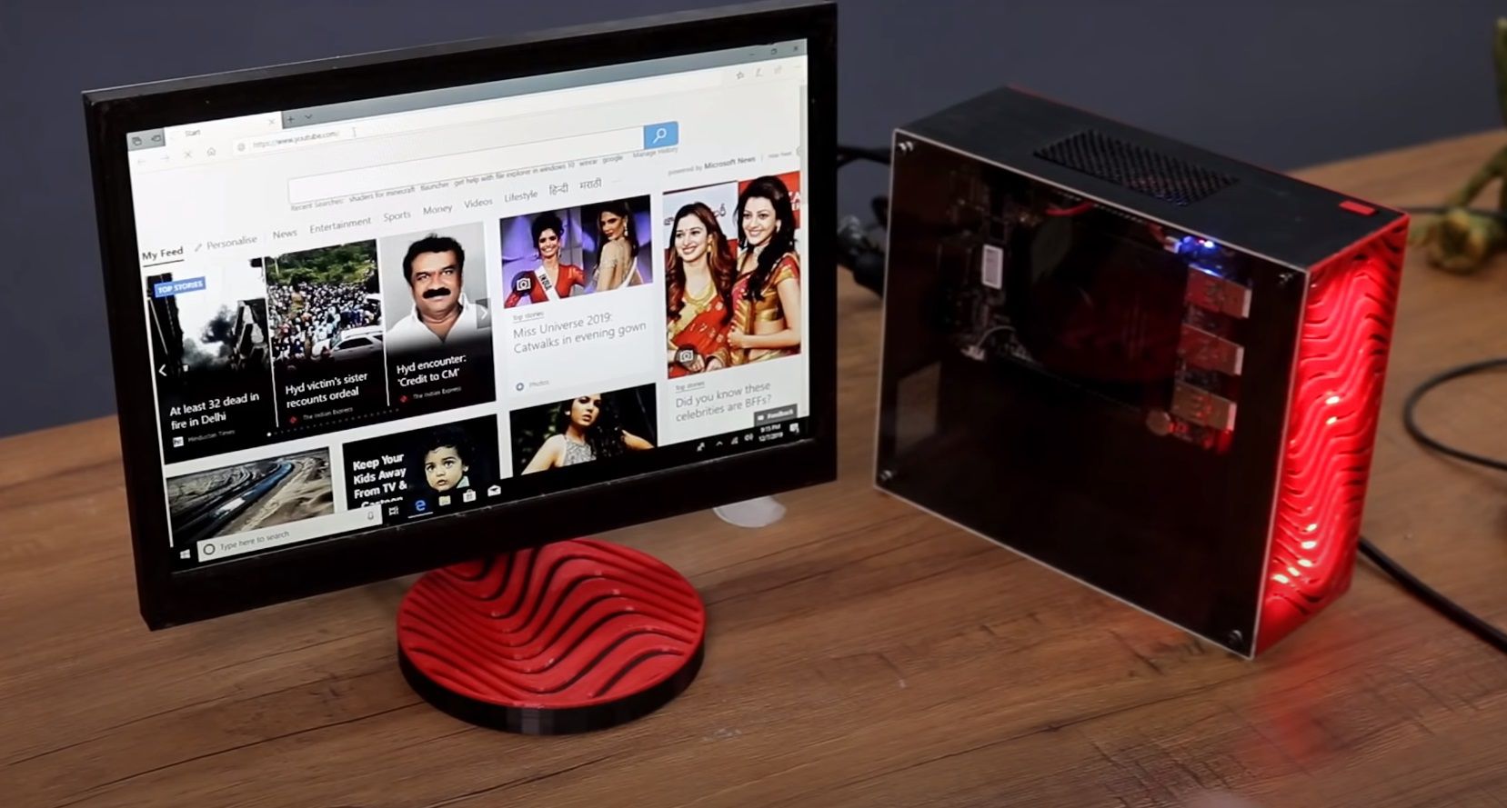 tiny pc working