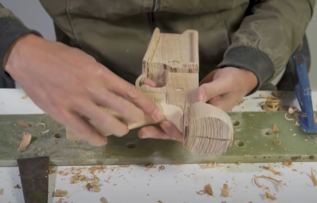 diy wooden rifle grip main