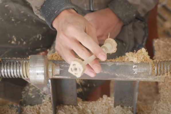 diy wooden rifle legs complete