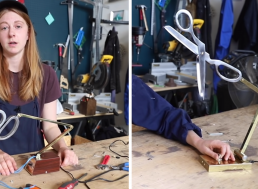 DIYing a Scissor Lamp to Cut Your Enemies While Enlightening Them