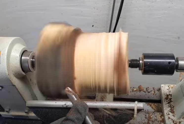 diy pine goblet carving
