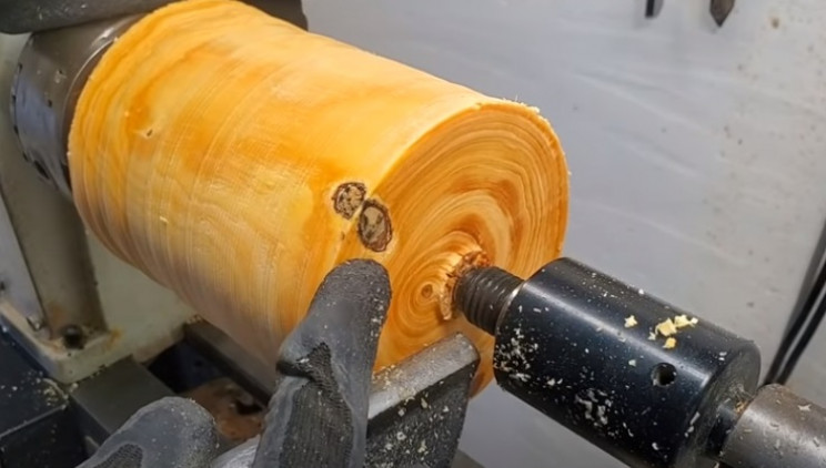 diy pine cup cylinder