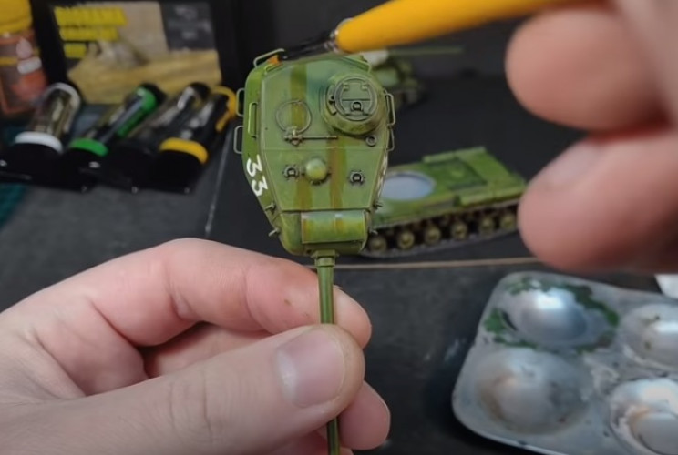 diy t-34 streaks