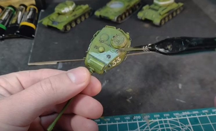 diy t-34 varnish