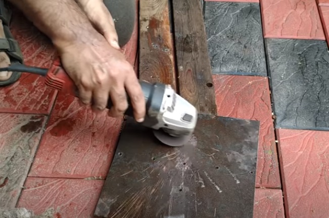 diy wind turbine clean drill holes