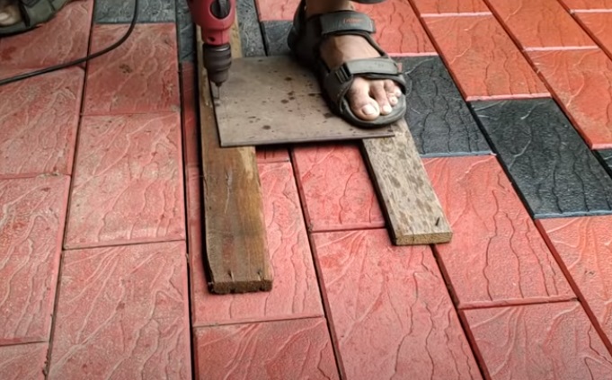 diy wind turbine drill holes