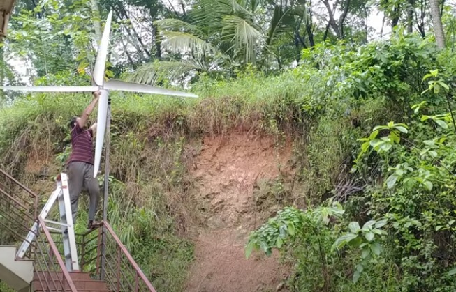 diy wind turbine mount turbine