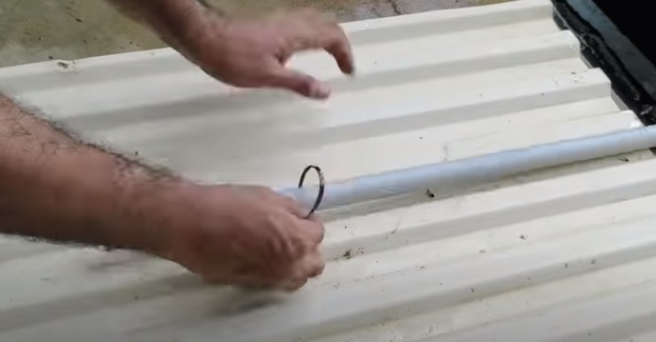 diy wind turbine rudder support
