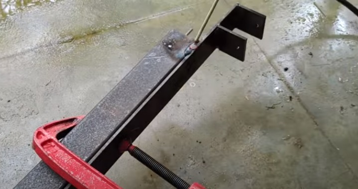 diy wind turbine weld supports