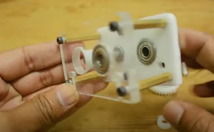 diy walnut cracker mech parts