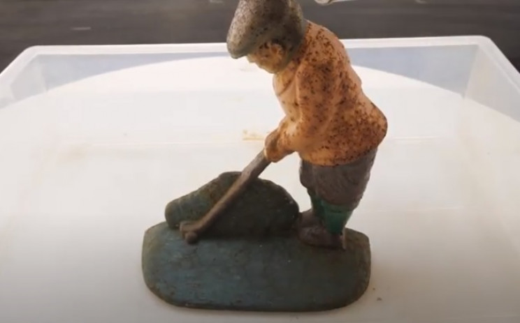 diy vintage golfer restore original