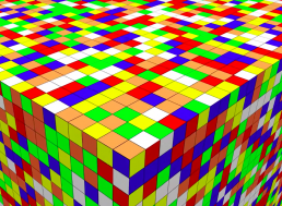 Watch as a Computer Solves a 32,768x32,768 Rubik's Cube in 2,706 Hours