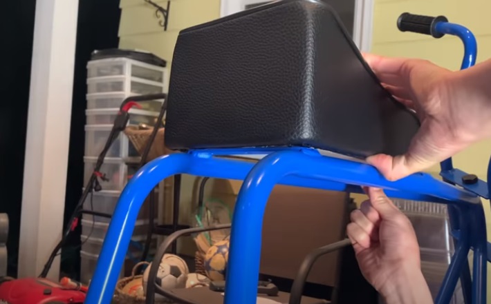 diy mini elec bike saddle