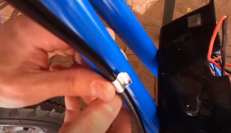 diy e bike cable clips